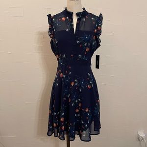 Mesh Floral Dress